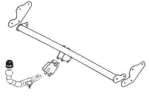 HYUNDAI i20 (PB, PBT) BMA tow ball Hatchback