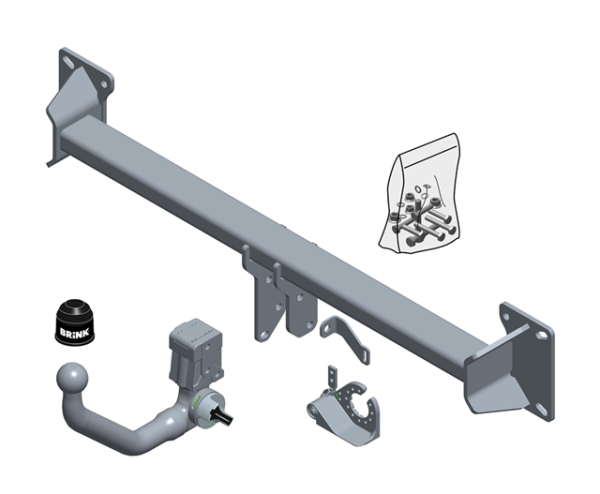 VOLVO S90 II BMU Detachable Tow Bar Saloon