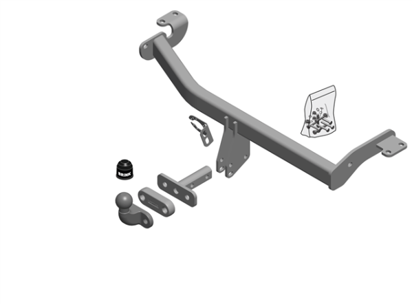 SUZUKI JIMNY Closed Off-Road Vehicle (A6G) Flange Tow Bar Closed Off-Road Vehicle