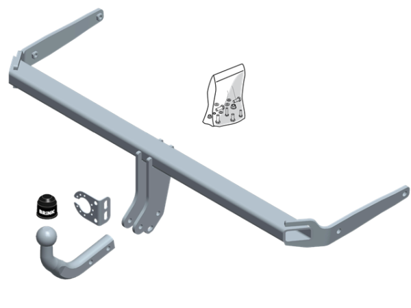 SEAT LEON (5F1) Fixed tow bar Hatchback