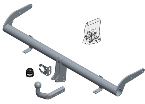 KIA CEE D (CD) Fixed tow bar Hatchback