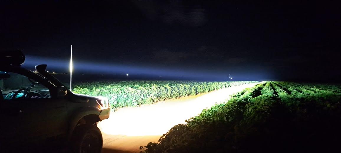 7" 90W LED Spotlight Set