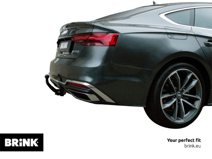 AUDI A4 (8K2, B8)  Brink swan neck (fixed)  Wiring Harness Included