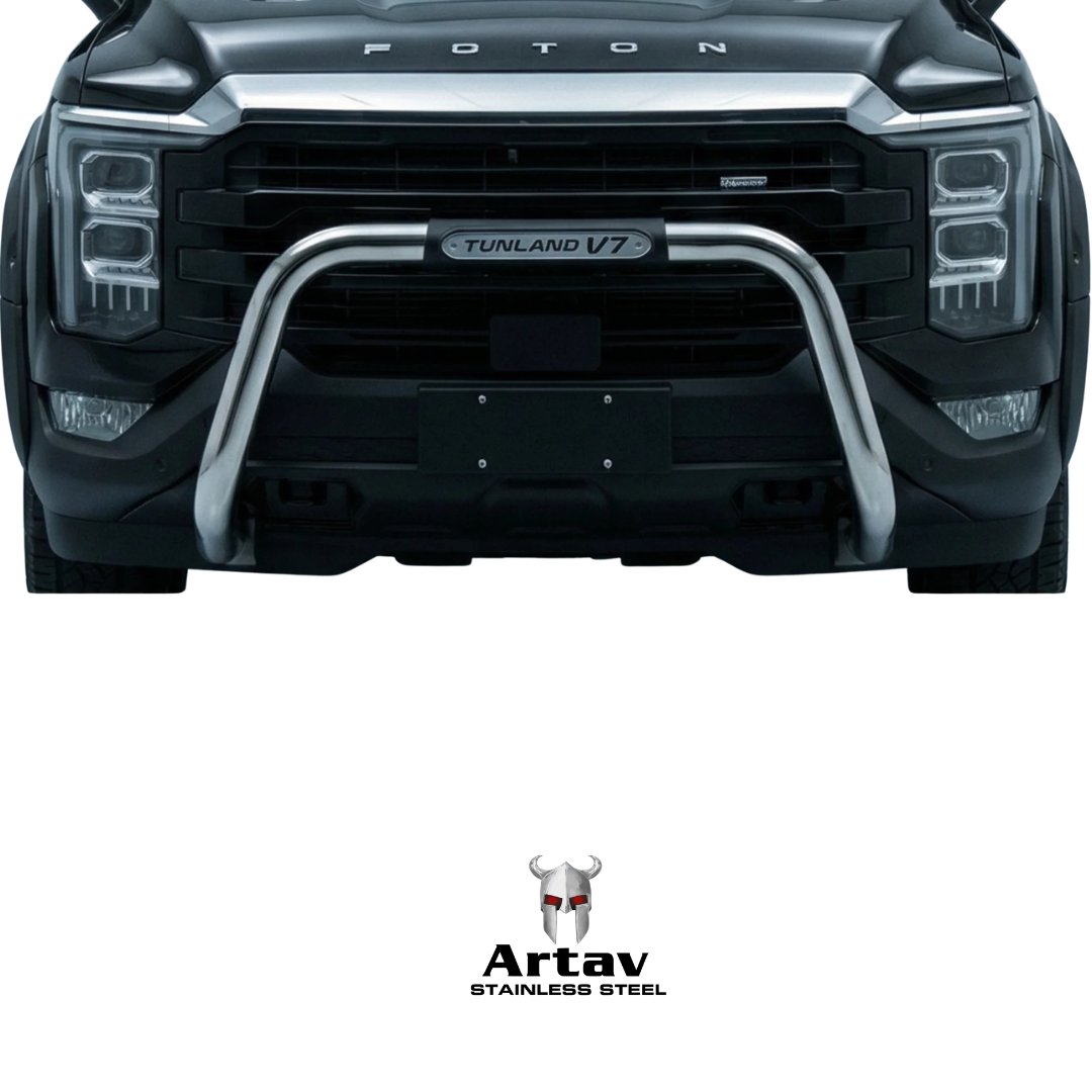 Foton Tunland V7 PDC Nudge Bar Stainless 2025 >