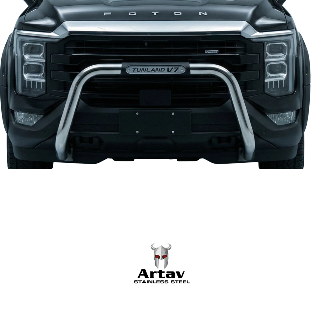 Foton Tunland V7 PDC Nudge Bar Stainless 2025 >