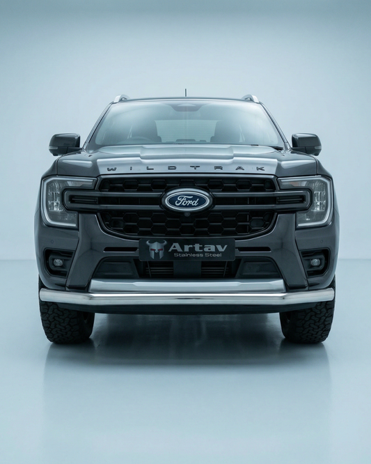 Ford Ranger Next Gen Front Styling Bar Single Tube Stainless 2023 >