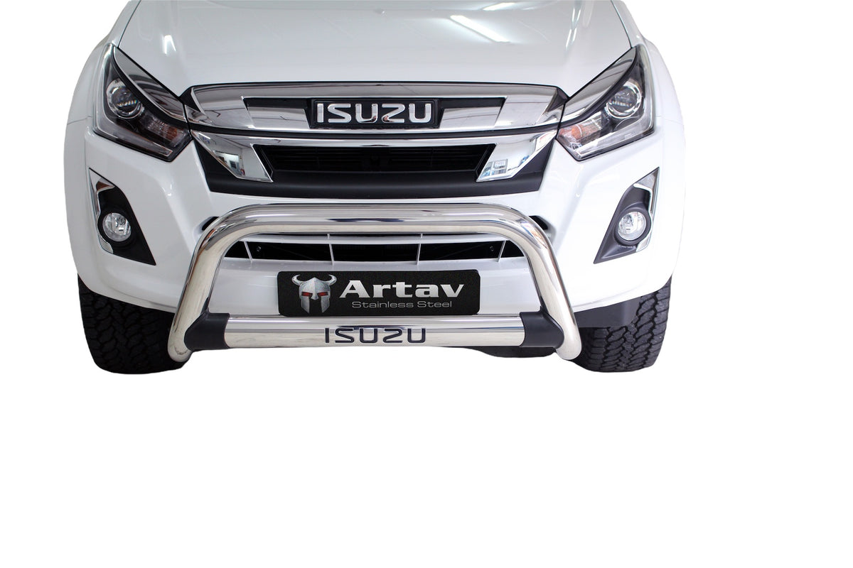 Isuzu RT50 & RT85 Nudge Bar Stainless 2013 - 2021