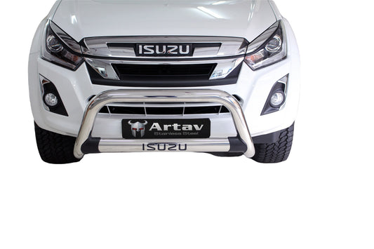 Isuzu RT50 & RT85 Nudge Bar Stainless 2013 - 2021