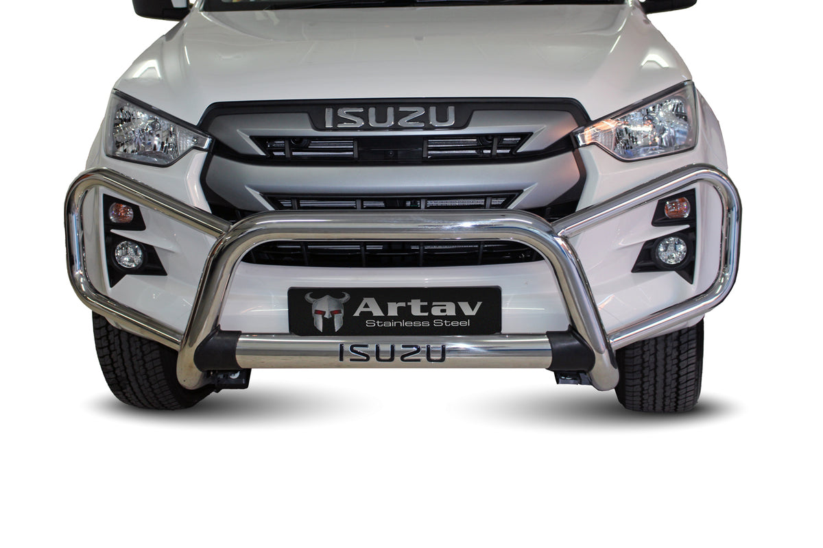 Isuzu DMAX Tri Bumper Protector Stainless 2022 >