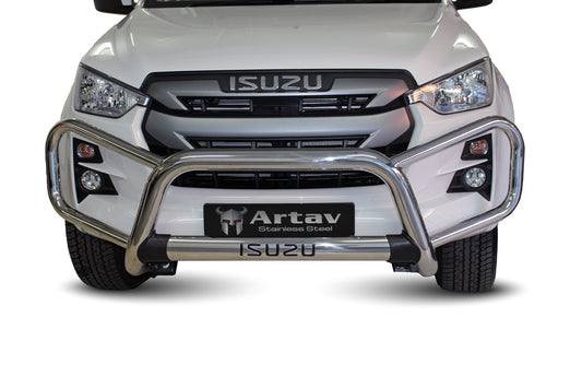 Isuzu DMAX Tri Bumper Protector Stainless 2022 >