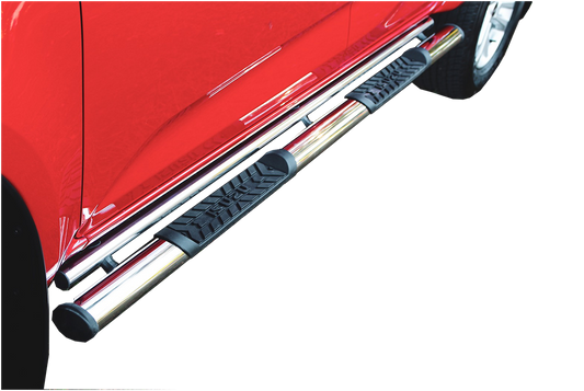 Isuzu DMAX Side Steps Double Cab & Extended Cab Stainless 2022 >