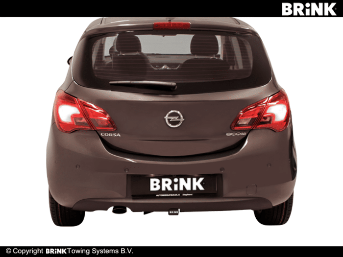 OPEL CORSA D (S07)  Detachable towbar  Wiring Harness Included