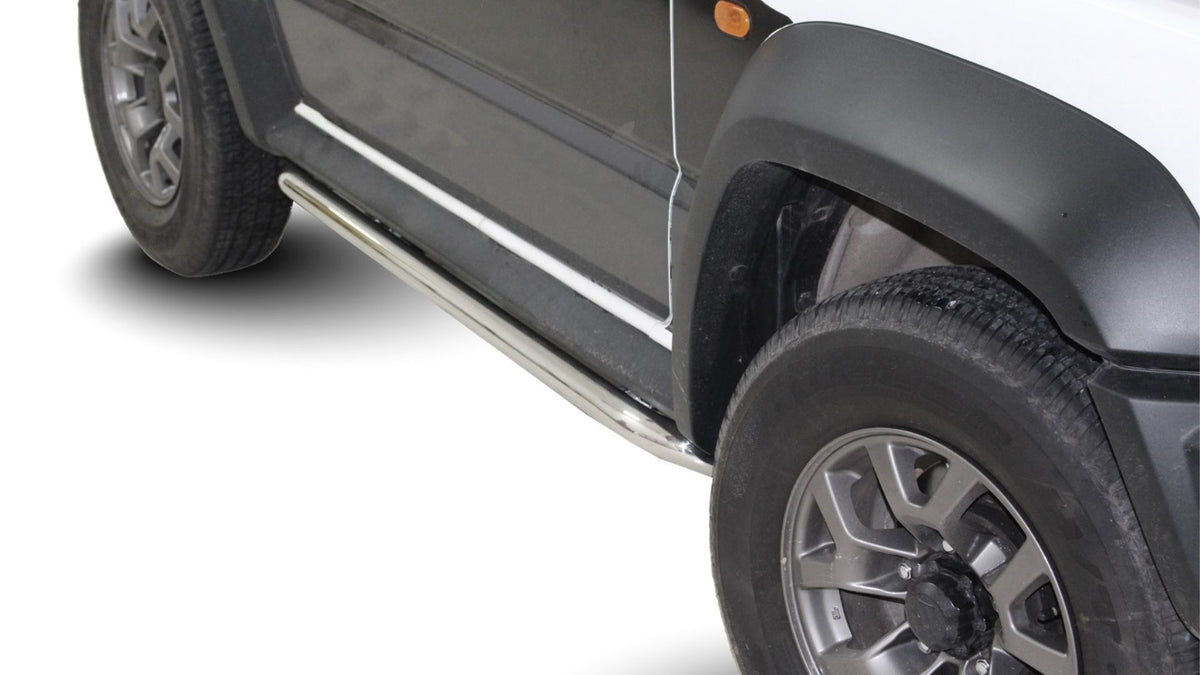 Suzuki Jimny Side Bars Polished Stainless 2019 >