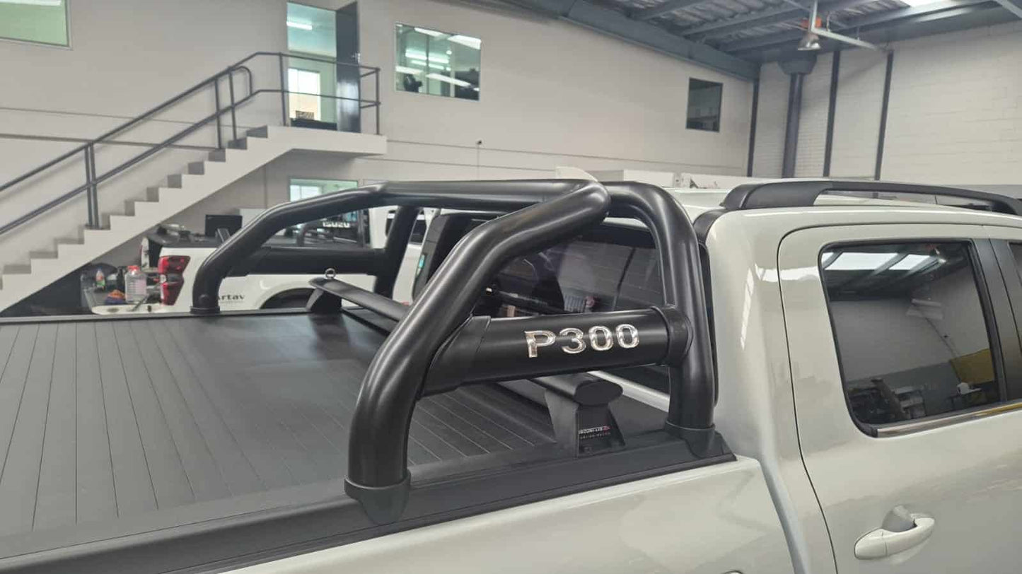 GWM P300 Securi Lid Sports Bar Double Cab Black (New Manual & Electric) 2025 >