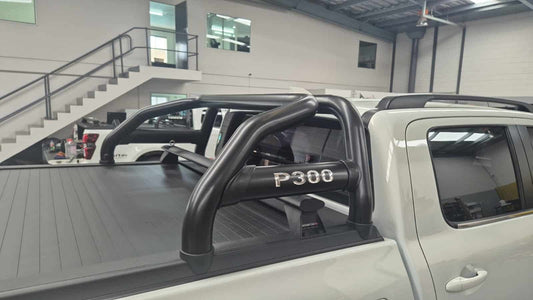 GWM P300 Securi Lid Sports Bar Double Cab Black (New Manual & Electric) 2025 >