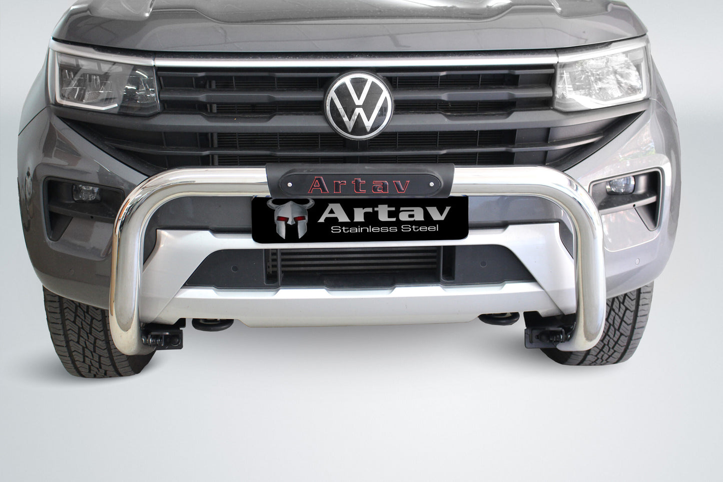 New VW Amarok PDC Nudge Bar Stainless 2023 >