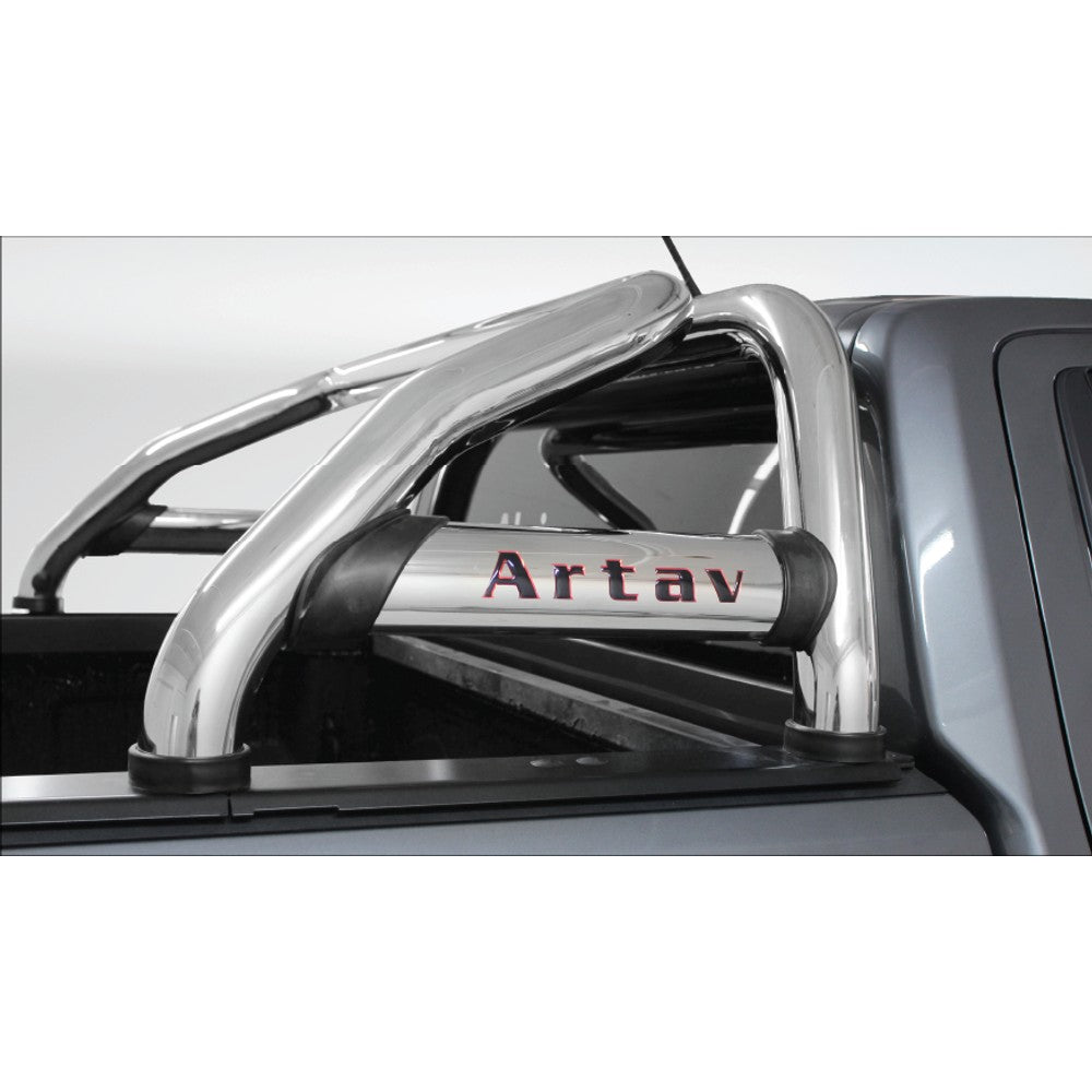 New VW Amarok Sports Bar Stainless – Single Cab (Fits Securi Lid & OEM Tonneau) 2023 >