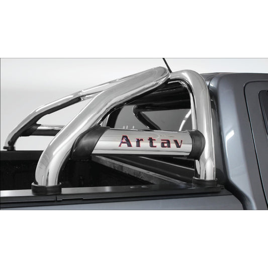 New VW Amarok Sports Bar Stainless – Single Cab (Fits Securi Lid & OEM Tonneau) 2023 >