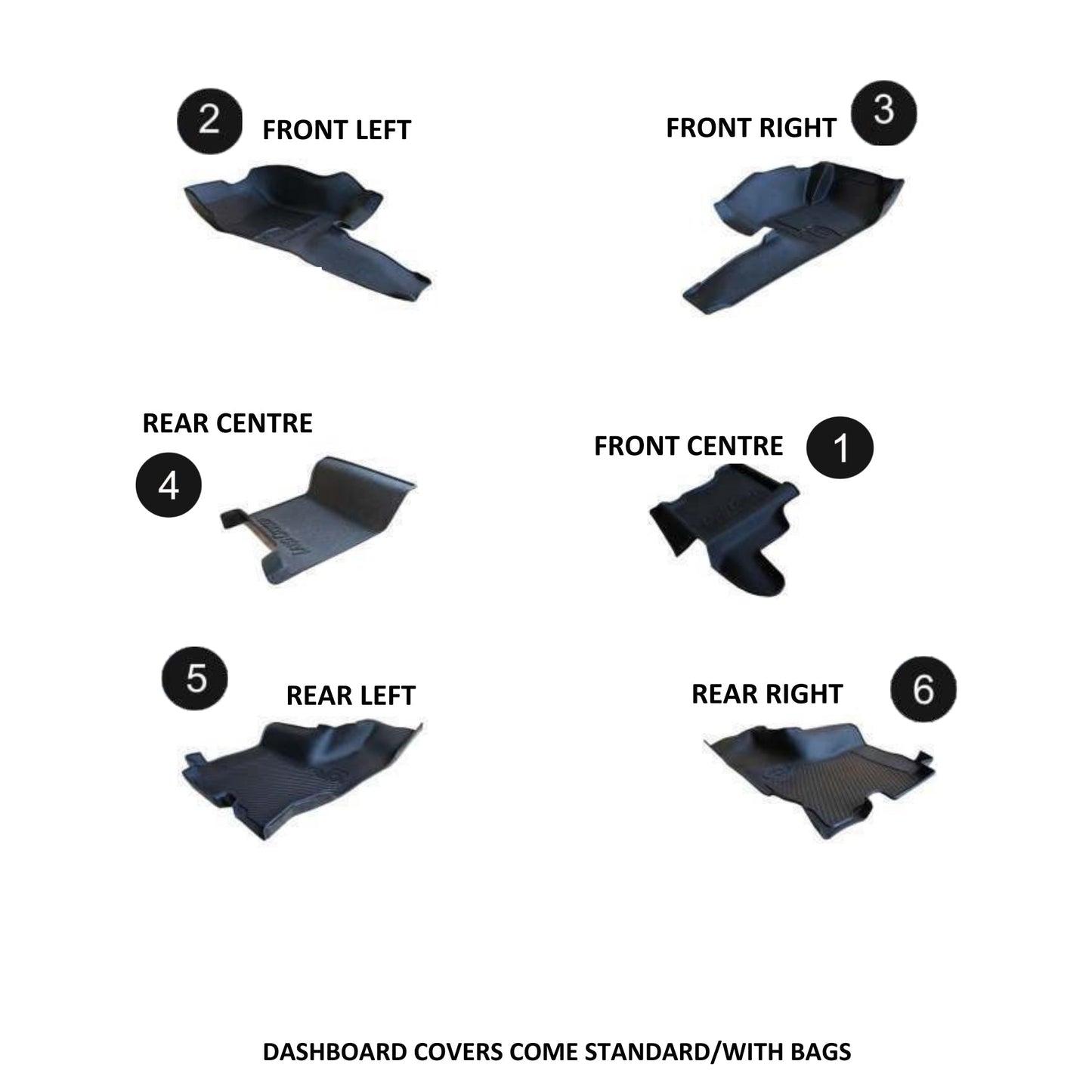 TOYOTA LAND CRUISER 2007-PRESENT SC | Station Wagon Boot Mat