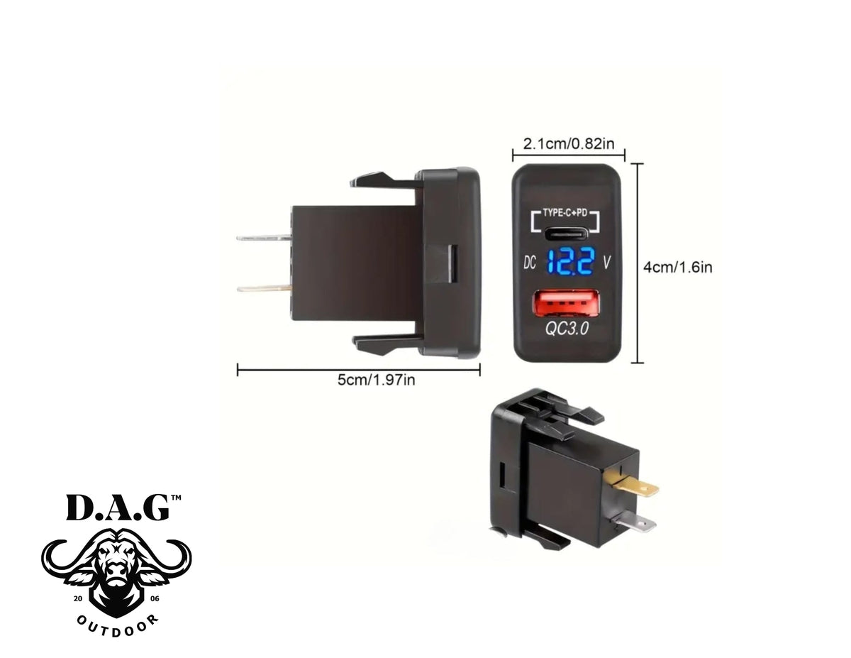 Toyota Hilux D4D C Type Fast Charger