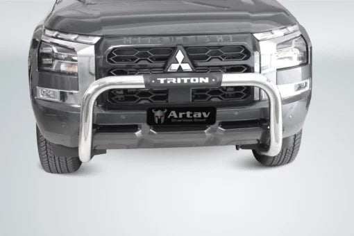 Mitsubishi Triton PDC Nudge Bar Stainless 2024 >