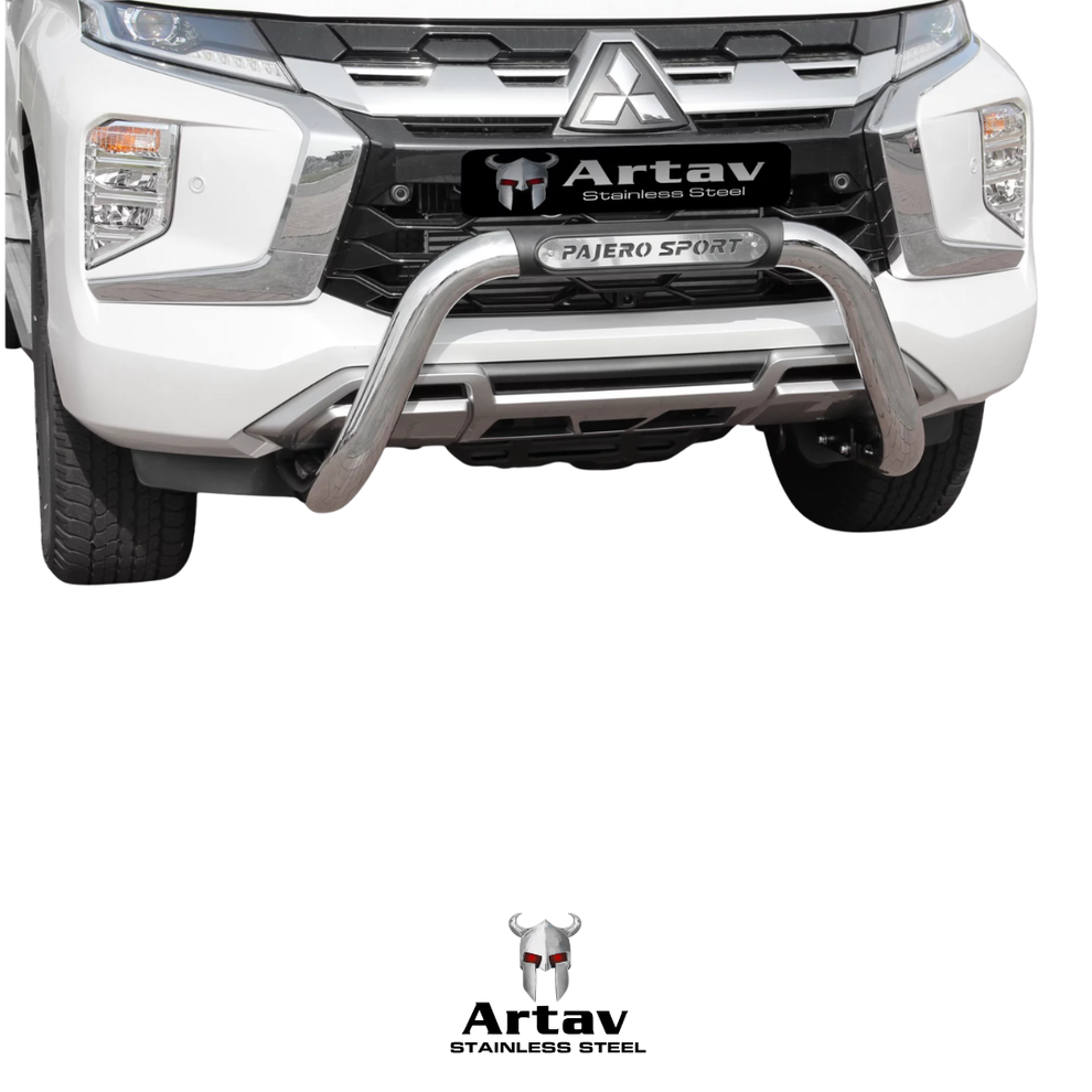 Mitsubishi Pajero Sport 2025 PDC Nudge Bar Stainless 2025 >