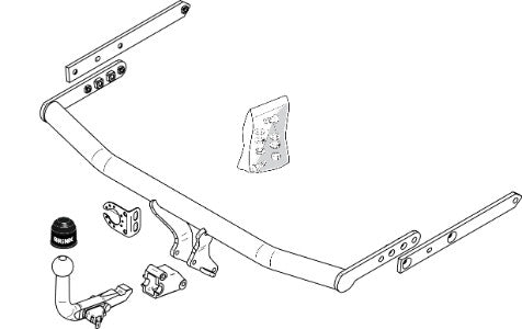 FORD FIGO  Detachable towbar  Wiring Harness Included