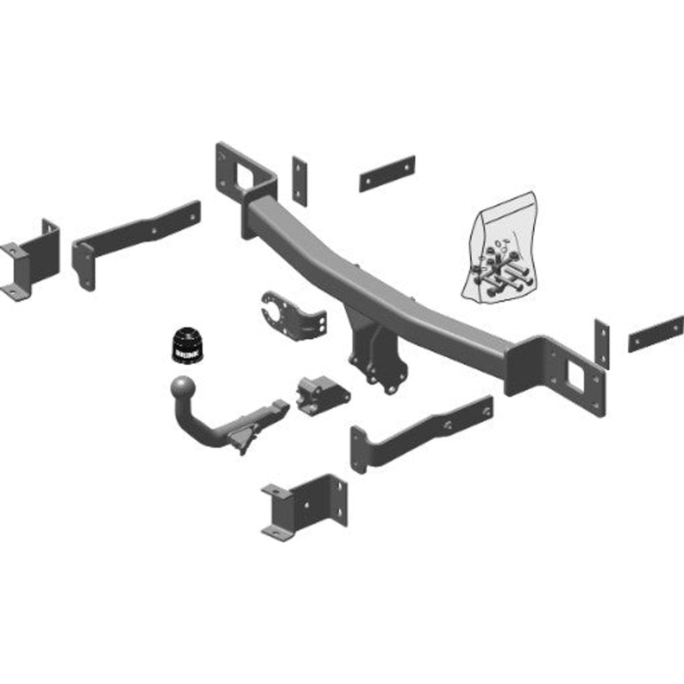Mercedes-Benz E-Class (W211) Detachable Towbar Wiring Harness Included (2002-2009)