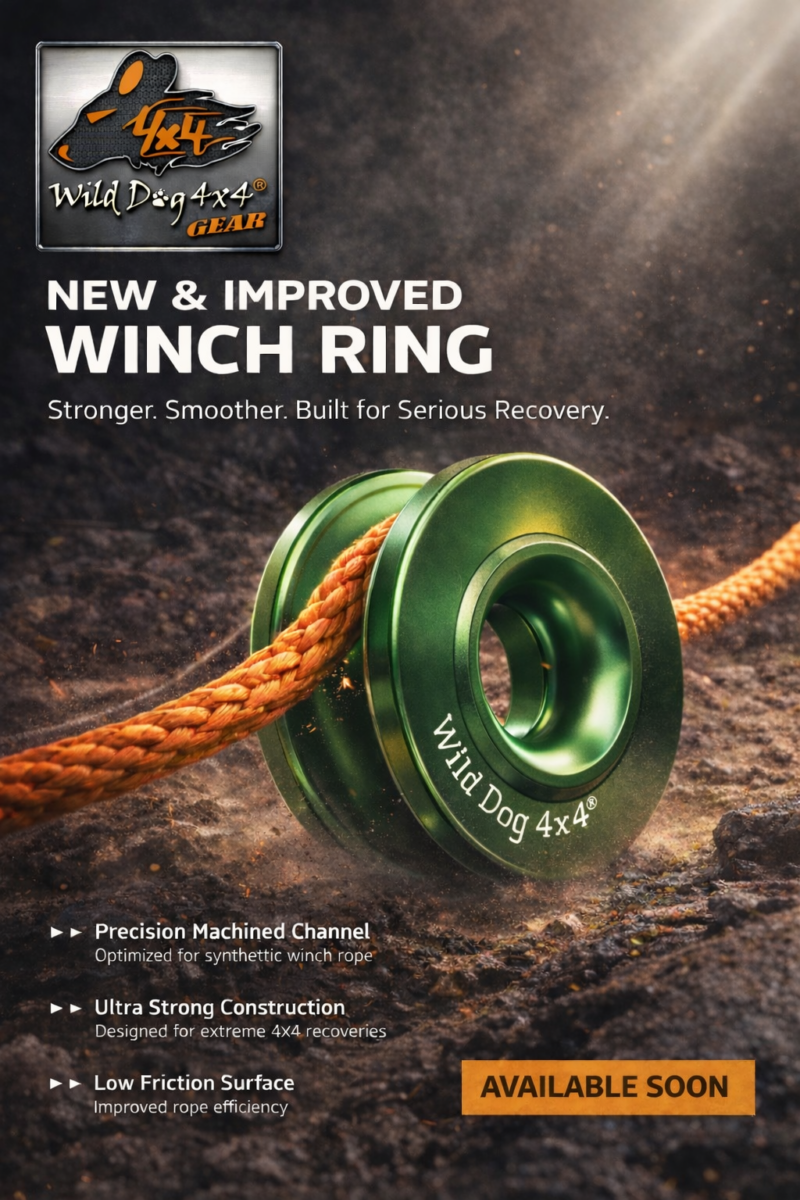 Wild Dog 4x4 - Aluminum Winch Ring Extreme (140mm)