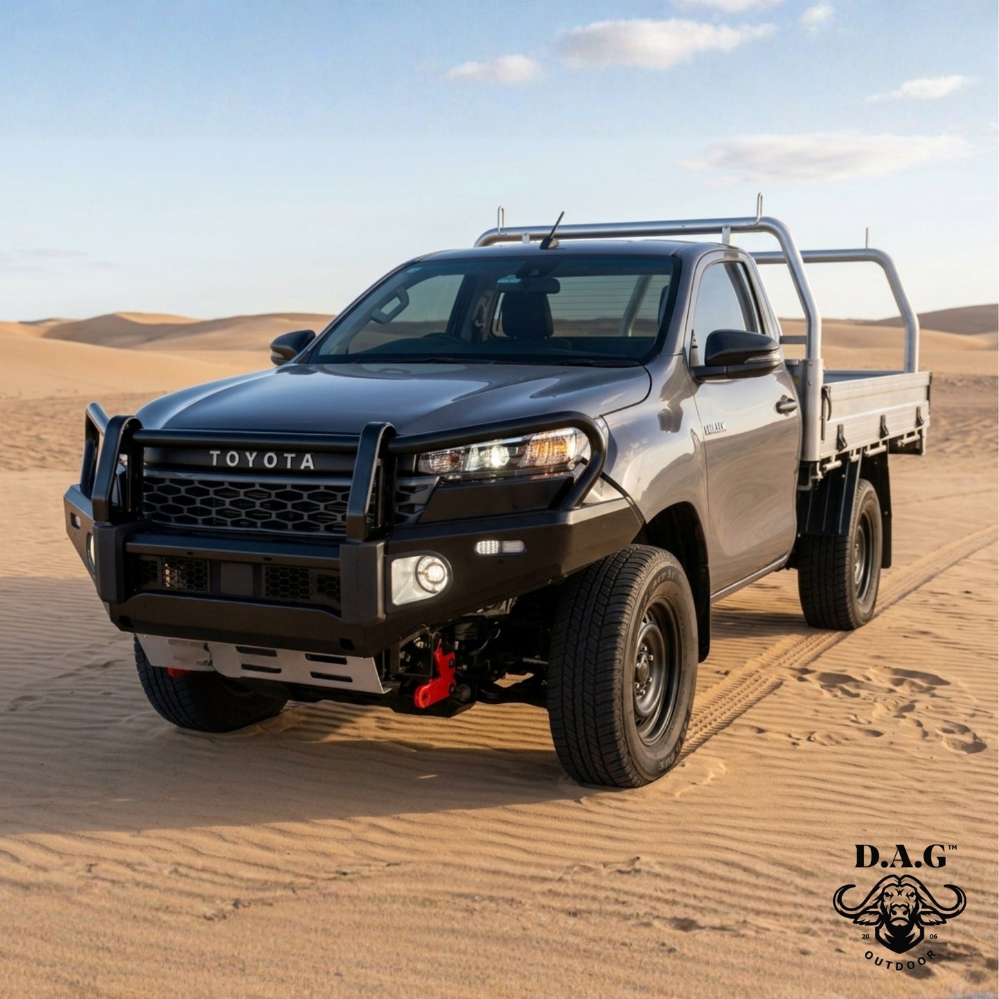 D.A.G 3 Loop HILUX TRAVO Front Bumper 2026+