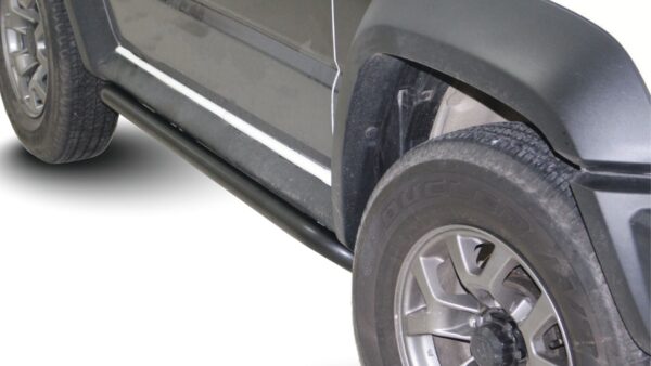 Suzuki Jimny Side Bars Black Stainless 2019 >