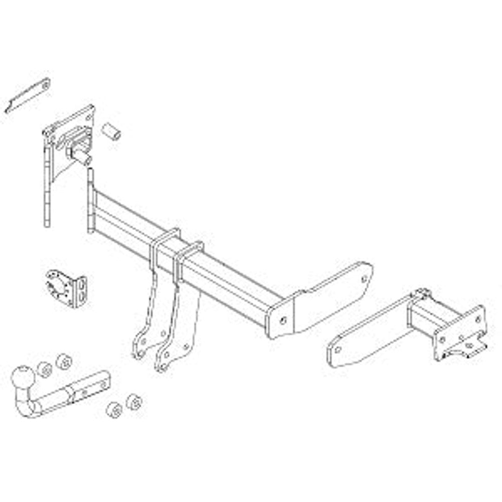 Kia Sorento IV (MQ4, MQ4A) Brink Swan Neck (Fixed) Wiring Harness Included (2020-Current)