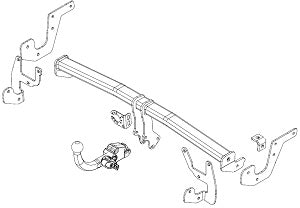 OPEL  MOKKA   SUV  BMA towbar, Wiring Harness Included