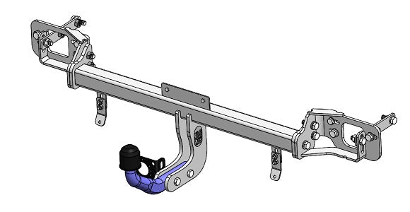 HYUNDAI KONA (OS, OSE, OSI)  Brink swan neck (fixed)  Wiring Harness Included
