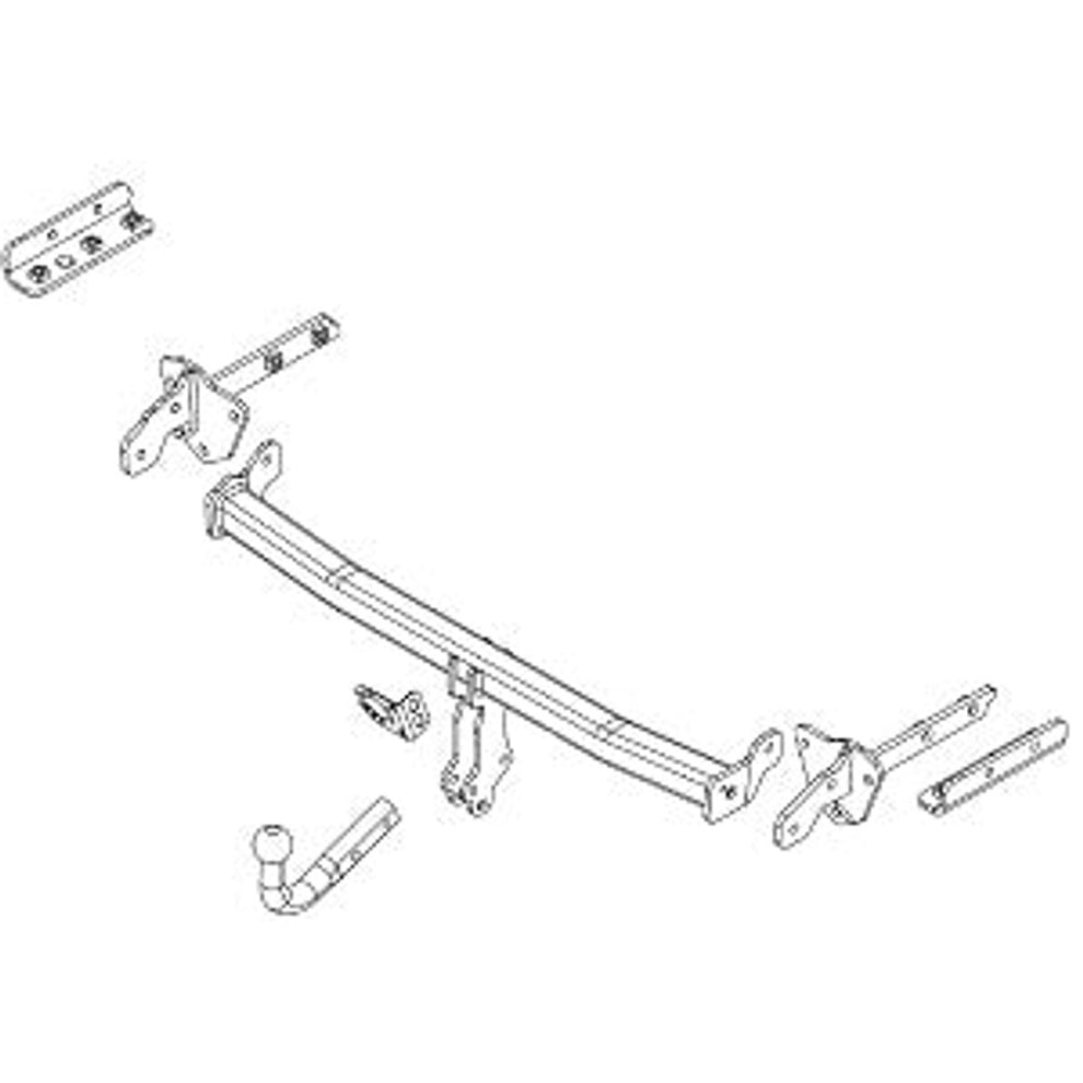 Subaru Forester (Sk) Brink Swan Neck (Fixed) Wiring Harness Included (2018-2025)