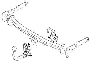 AUDI  A4 Avant (8W5, 8WD, B9)  Avant  BMU towbar, Wiring Harness Included