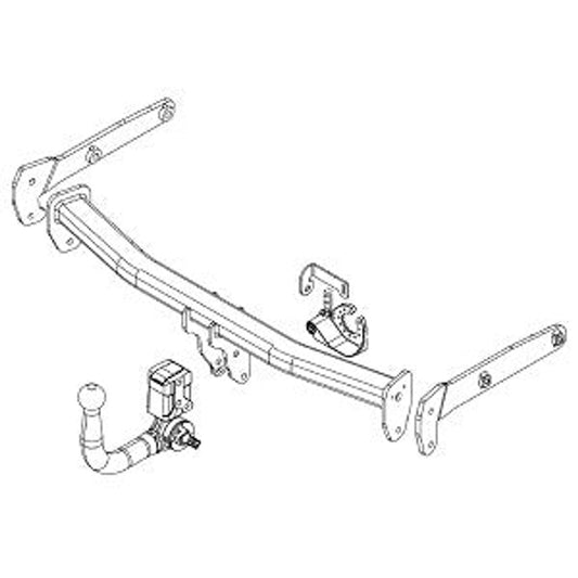 Audi A4 Allroad (8WH, B9) Detachable Towbar Wiring Harness Included (2016-Current)