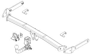 VW T-ROC (A11)  Detachable towbar  Wiring Harness Included
