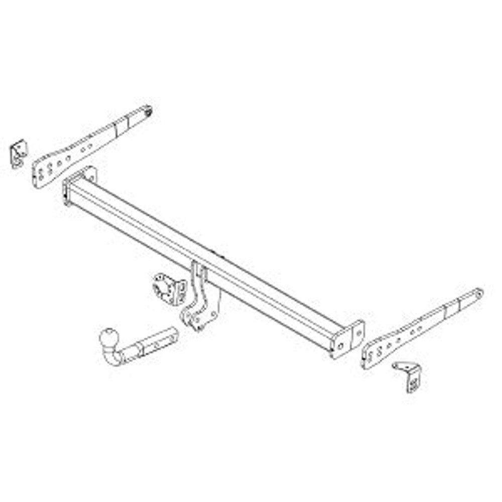 VW Tayron (R41) Brink Swan Neck (Fixed) Wiring Harness Included (2025-Current)