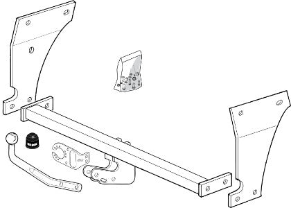 HYUNDAI ATOZ (MX)  Brink swan neck (fixed)  Wiring Harness Included