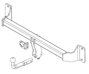 BMW X1 (U11)  Brink swan neck (fixed)  Wiring Harness Included