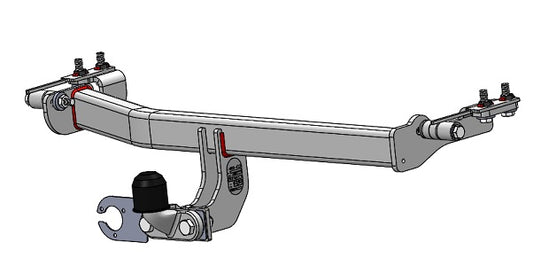 SUZUKI JIMNY Closed Off-Road Vehicle (A6G)  Flanged ball towbar  Wiring Harness Included