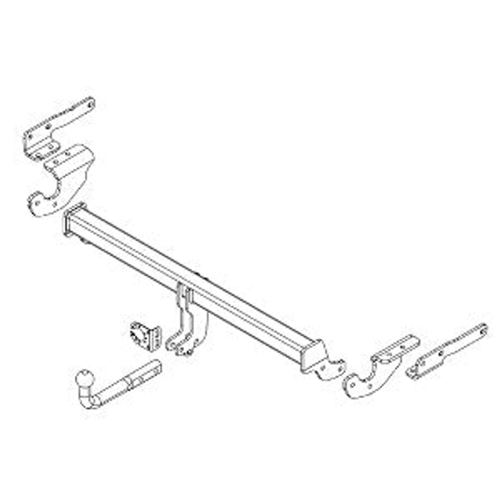 Nissan X-Trail (T33) Brink Swan Neck (Fixed) Wiring Harness Included (2023-Current)