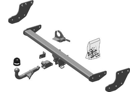 VOLVO XC90 I  Detachable towbar  Wiring Harness Included