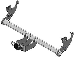 MAZDA BT-50 Pickup (TF)  Flanged ball towbar  Wiring Harness Included
