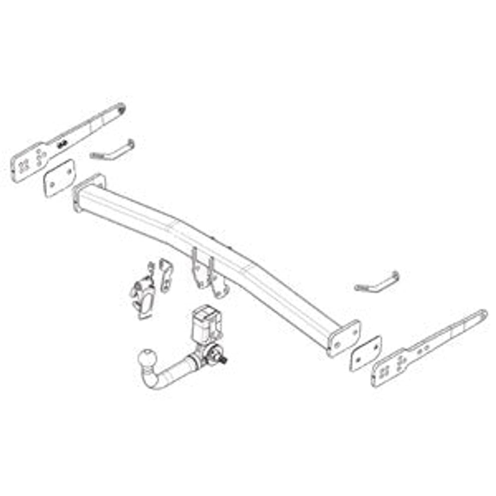 Audi Q3 (8UB, 8UG) Detachable Towbar Wiring Harness Included (2011-2018)