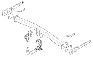 VW TIGUAN (CT1)  Detachable towbar  Wiring Harness Included