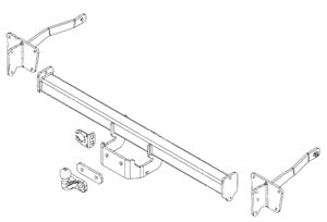 Ford Transit Custom (V710, NXN) Box/Bus Flanged Ball Towbar Wiring Harness Included (2024-Current)
