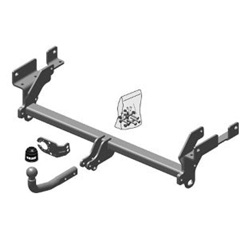 Mitsubishi Outlander I (Cu_W) Brink Swan Neck (Fixed) Wiring Harness Included (2001-2006)