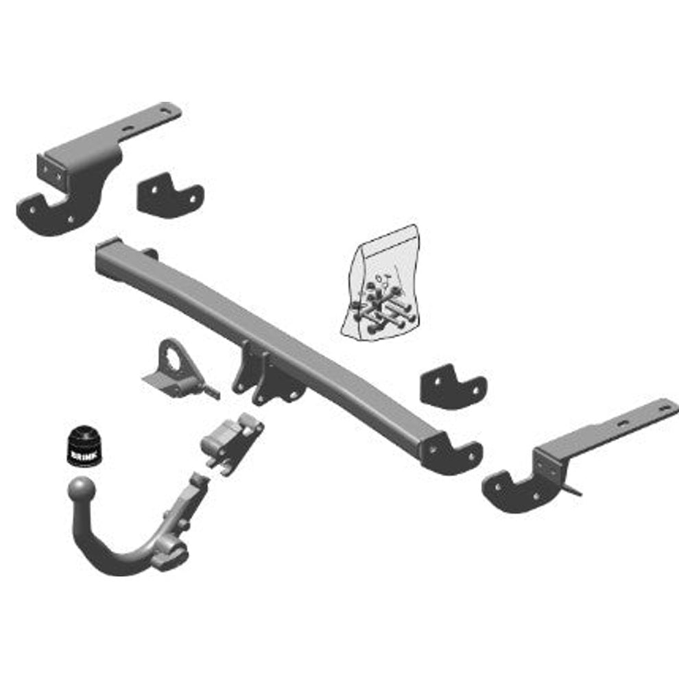 Citroen C4 I (Lc_) Detachable Towbar Wiring Harness Included (2004-2011)